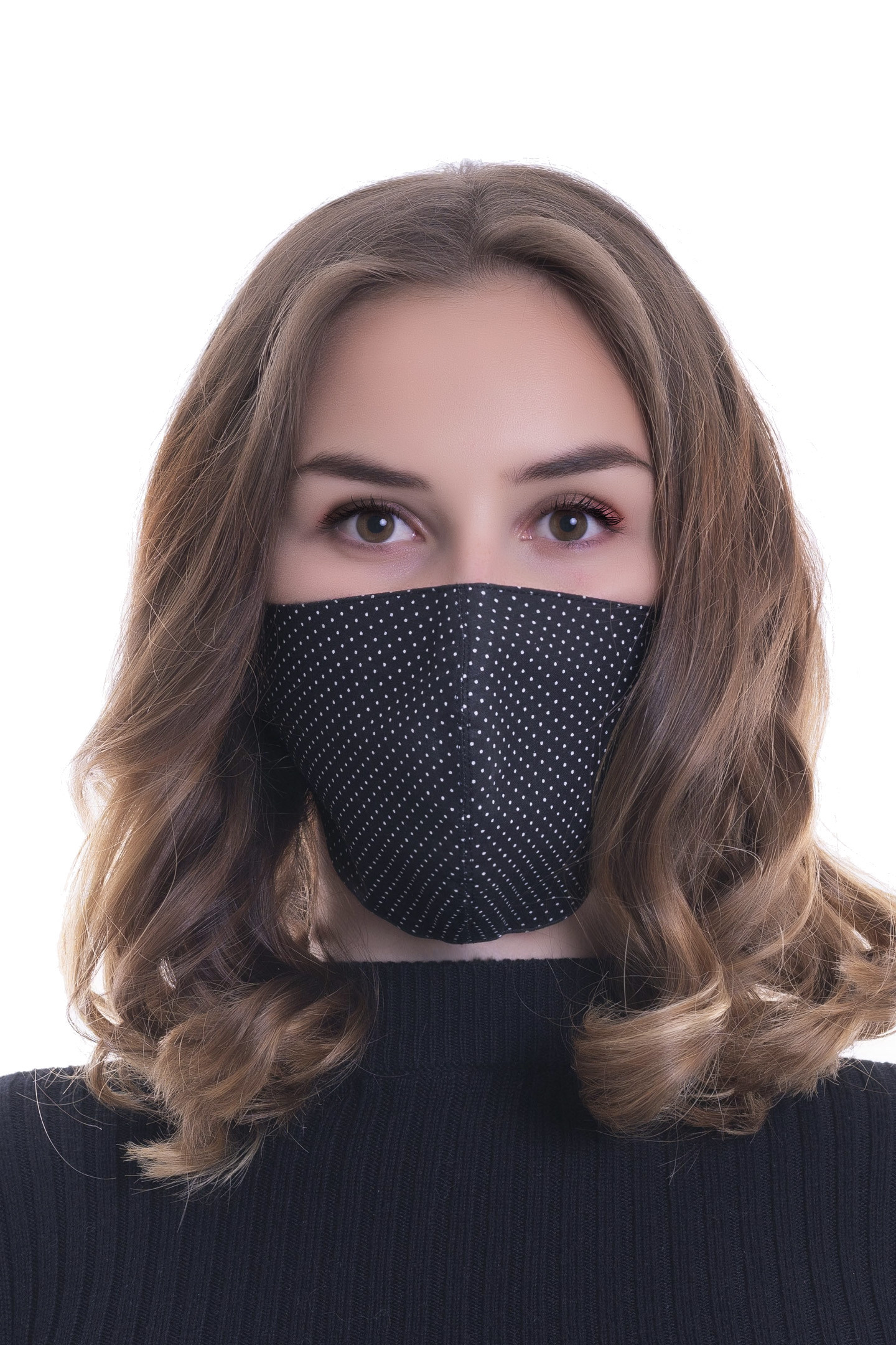 Dámske dvojvrstvové ochranné rúško-maska 100% bavlna
